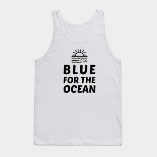 Ocean Blue Favourite Color Tank Top